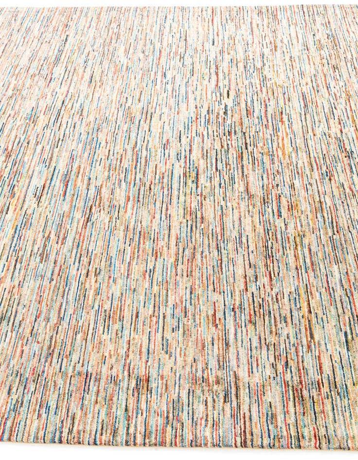 Detail image of  6' 9 x 9' 8  Hand Knotted Modern Ziegler Rug
