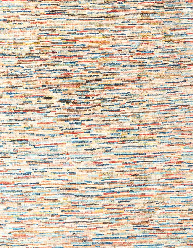 Detail image of  6' 9 x 9' 8  Hand Knotted Modern Ziegler Rug