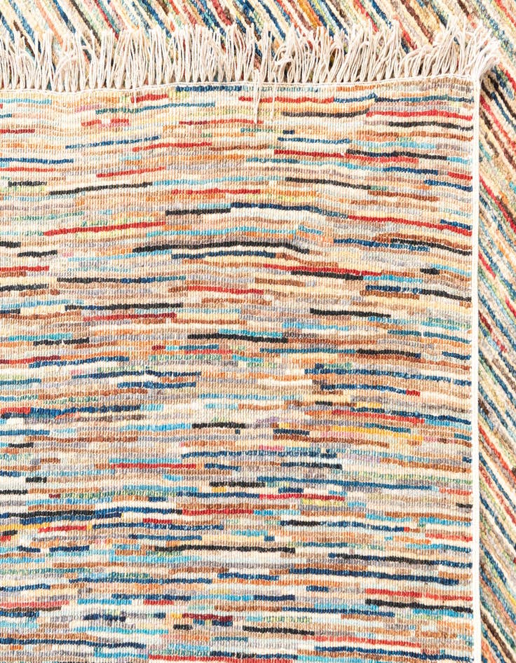 Detail image of  6' 9 x 9' 8  Hand Knotted Modern Ziegler Rug