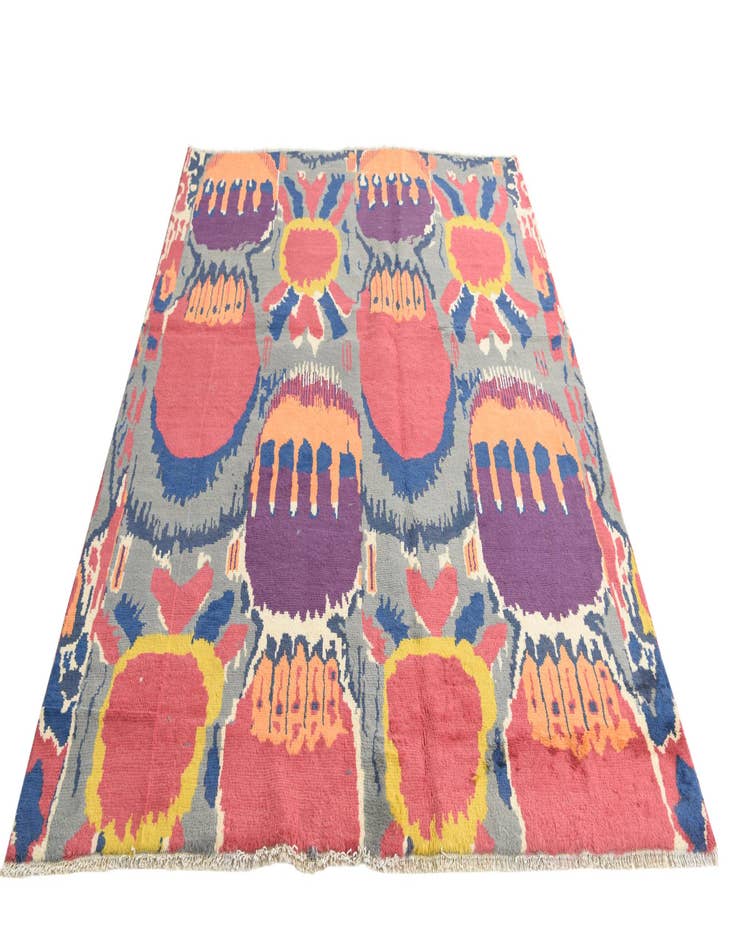 Detail image of  6' 3 x 8' 3  Hand Knotted Modern Ziegler Wool Rug