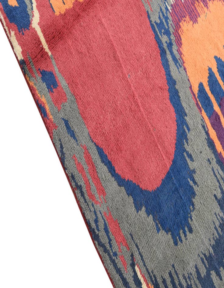 Detail image of  6' 3 x 8' 3  Hand Knotted Modern Ziegler Wool Rug
