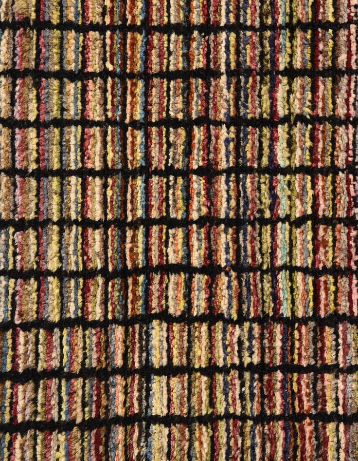 Detail image of  2' 8 x 4' 2  Hand Knotted Modern Ziegler Rug