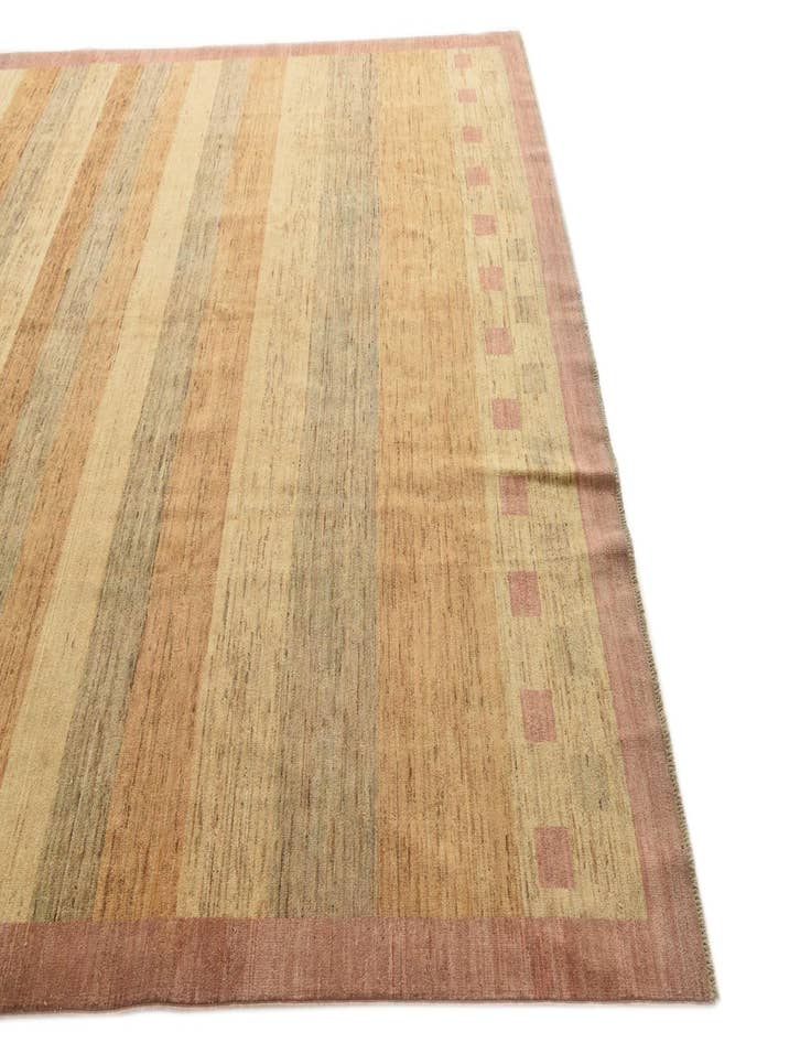 Detail image of  8' 3 x 11' 7  Hand Knotted Modern Ziegler Rug