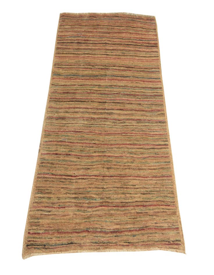 Detail image of  3' 2 x 4' 10  Hand Knotted Modern Ziegler Rug