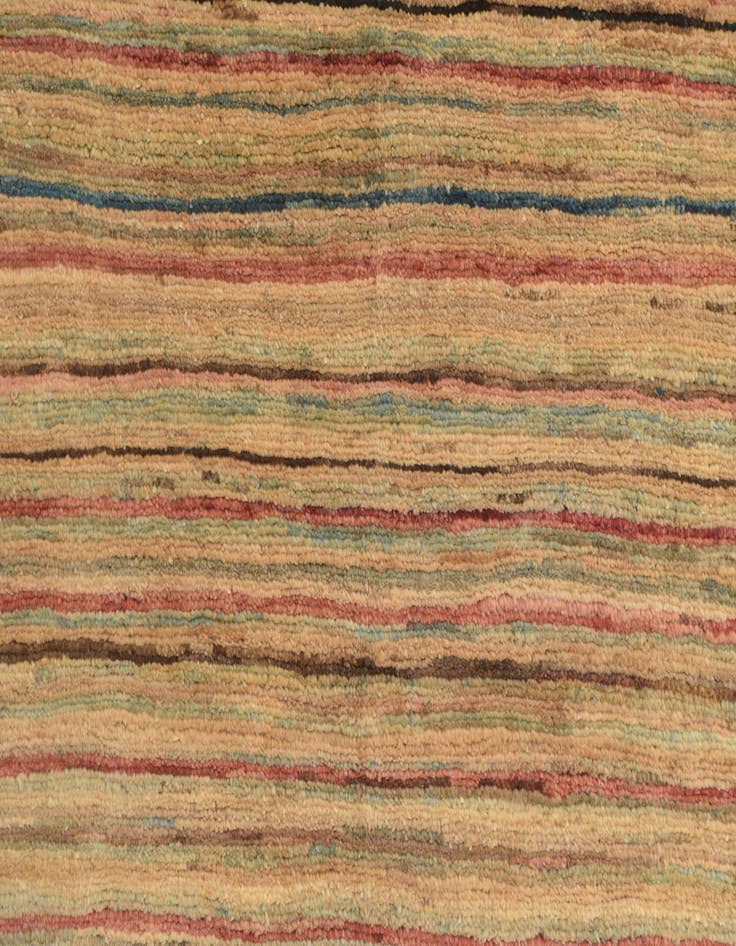 Detail image of  3' 2 x 4' 10  Hand Knotted Modern Ziegler Rug