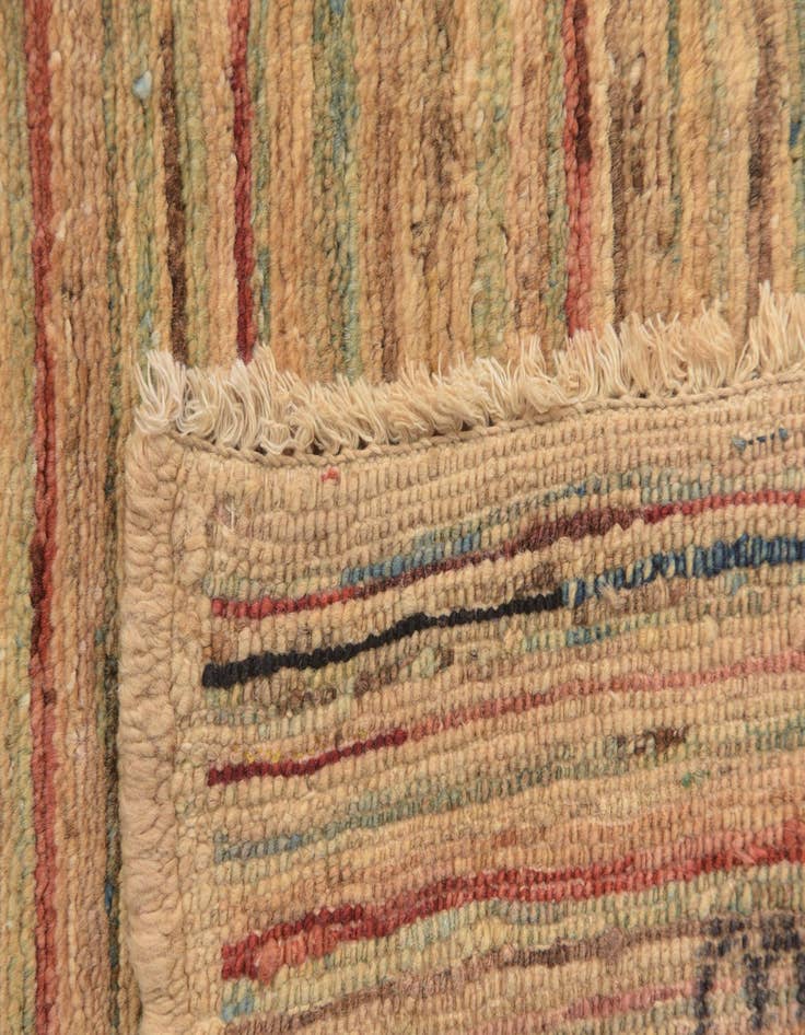 Detail image of  3' 2 x 4' 10  Hand Knotted Modern Ziegler Rug