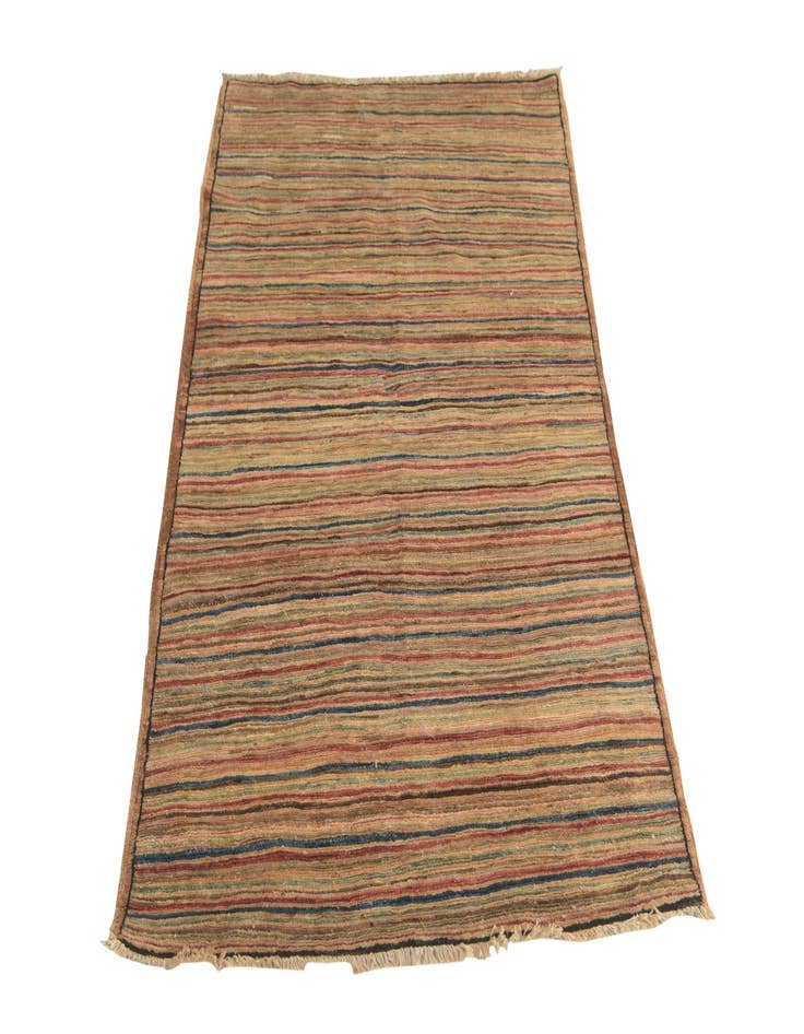 Detail image of  3' 3 x 4' 10  Hand Knotted Modern Ziegler Rug