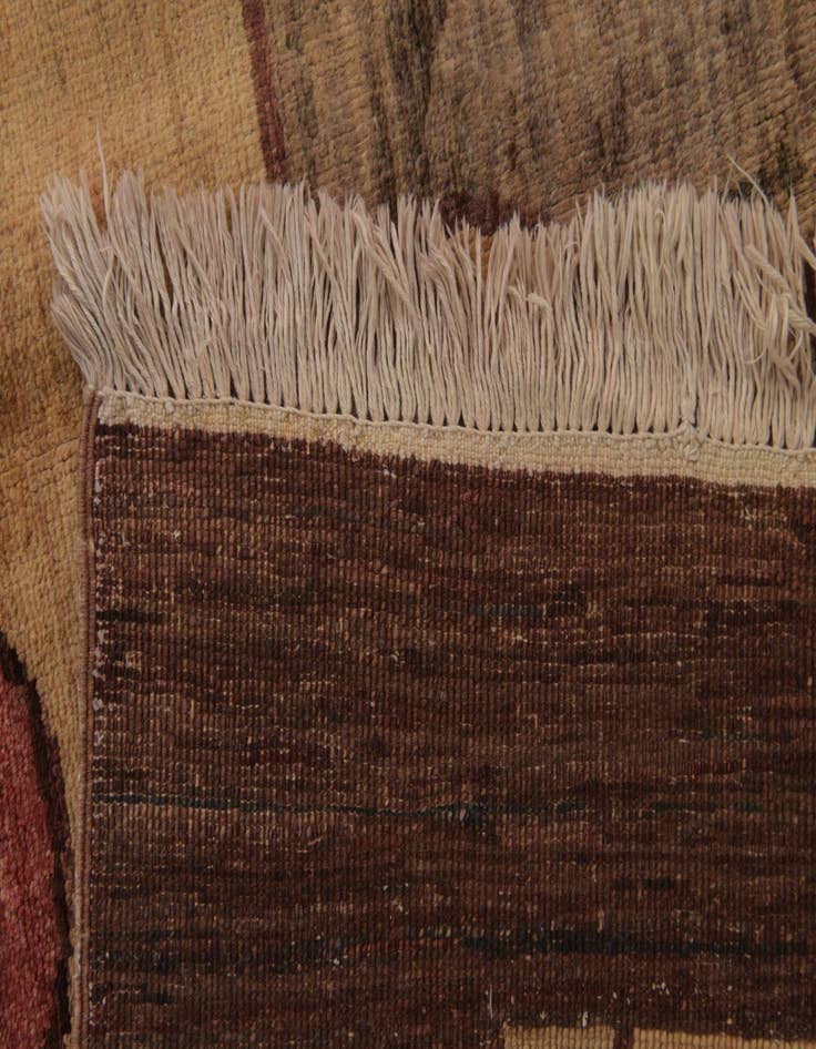 Detail image of  5' 6 x 7' 3  Hand Knotted Modern Ziegler Rug