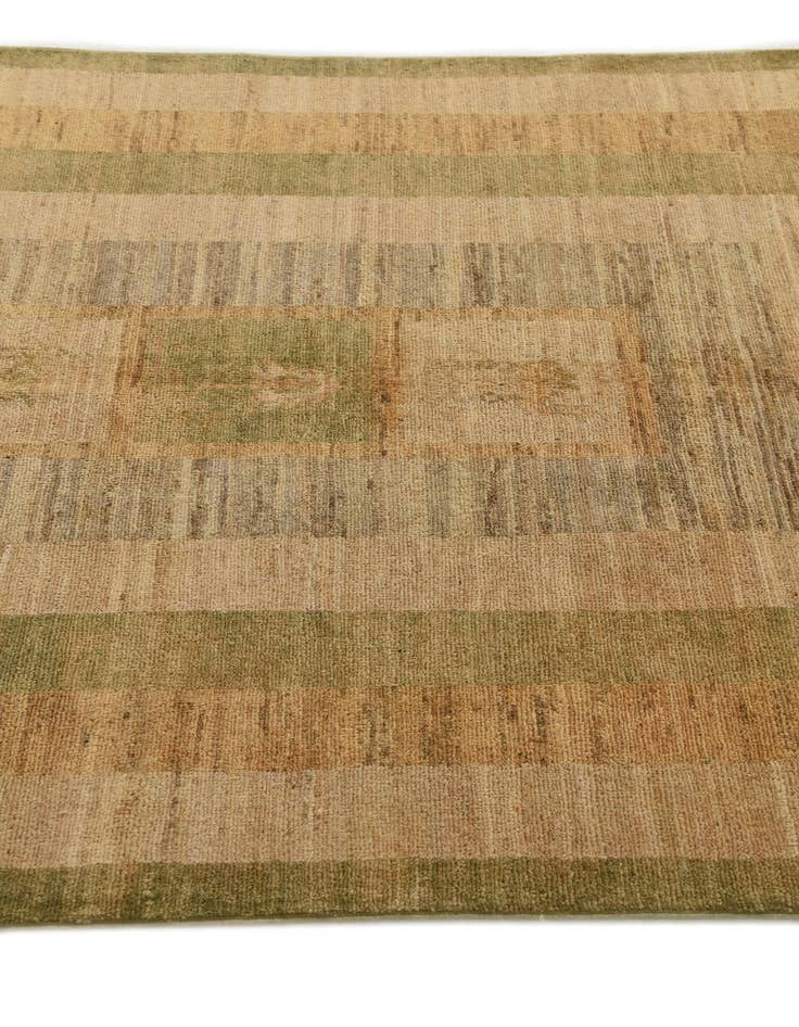 Detail image of  4' x 6'  Hand Knotted Modern Ziegler Rug