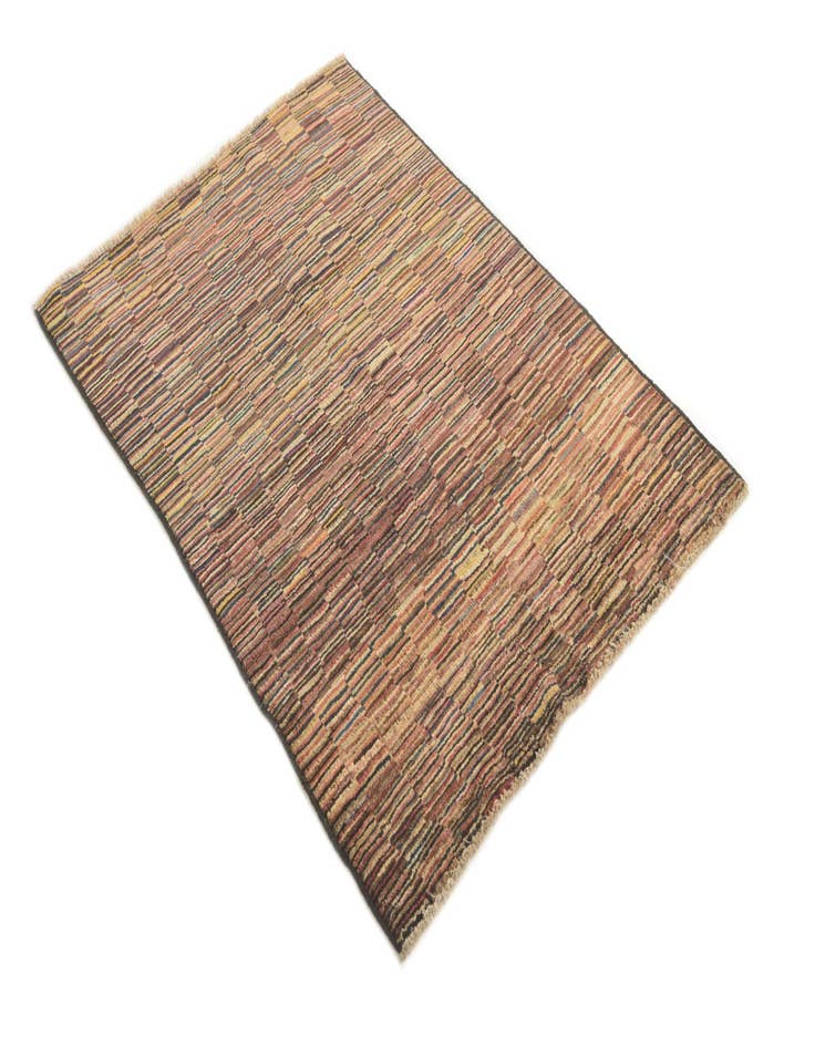 Detail image of  3' 3 x 4' 5  Hand Knotted Modern Ziegler Rug