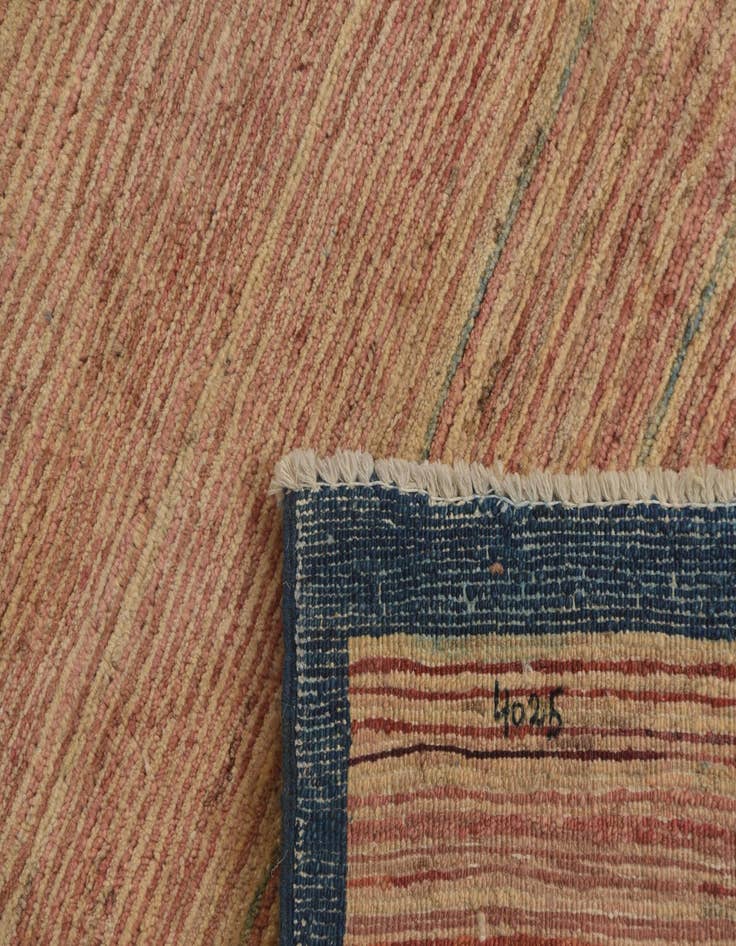 Detail image of  4' x 5' 8  Hand Knotted Modern Ziegler Rug