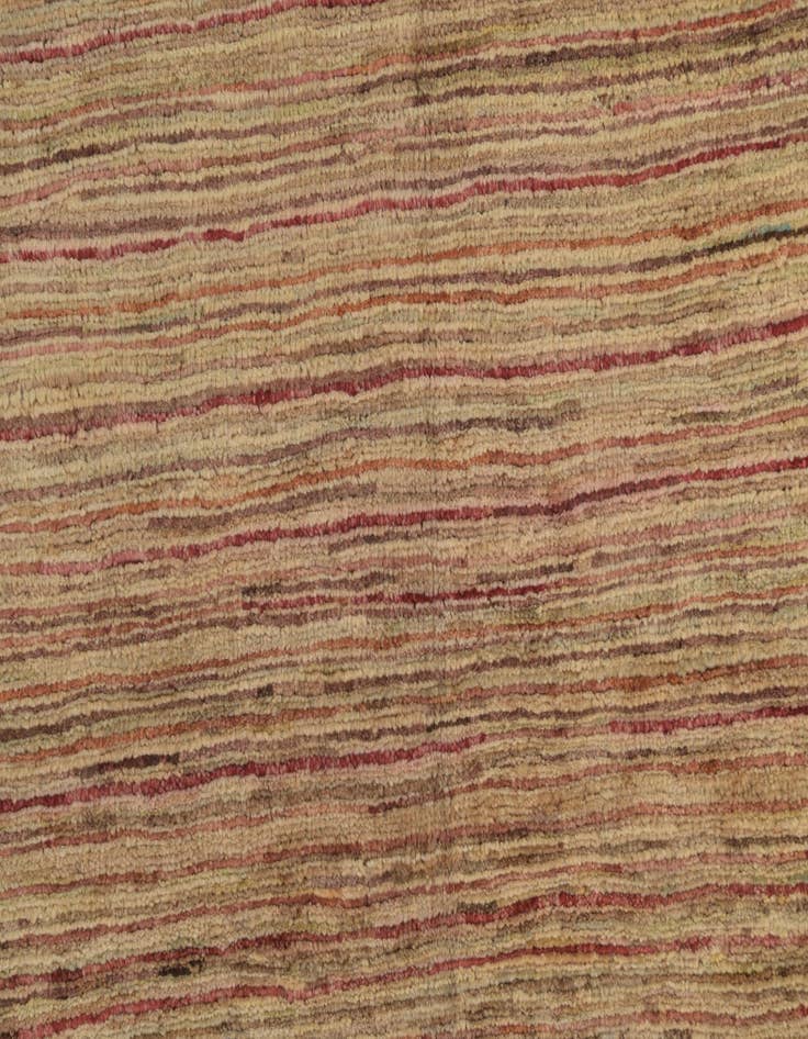 Detail image of  3' 4 x 4' 10  Hand Knotted Modern Ziegler Rug