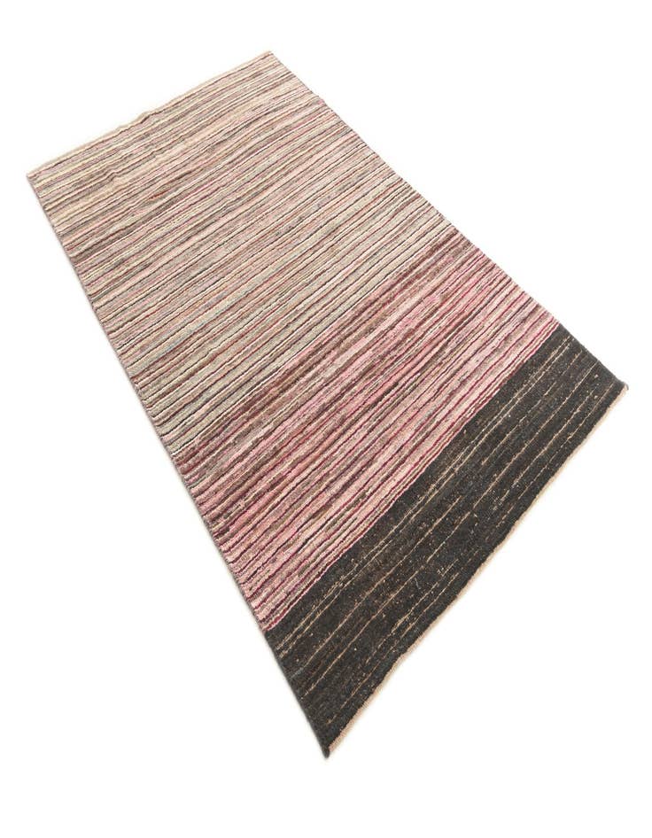 Detail image of  5' x 8'  Hand Knotted Modern Ziegler Rug