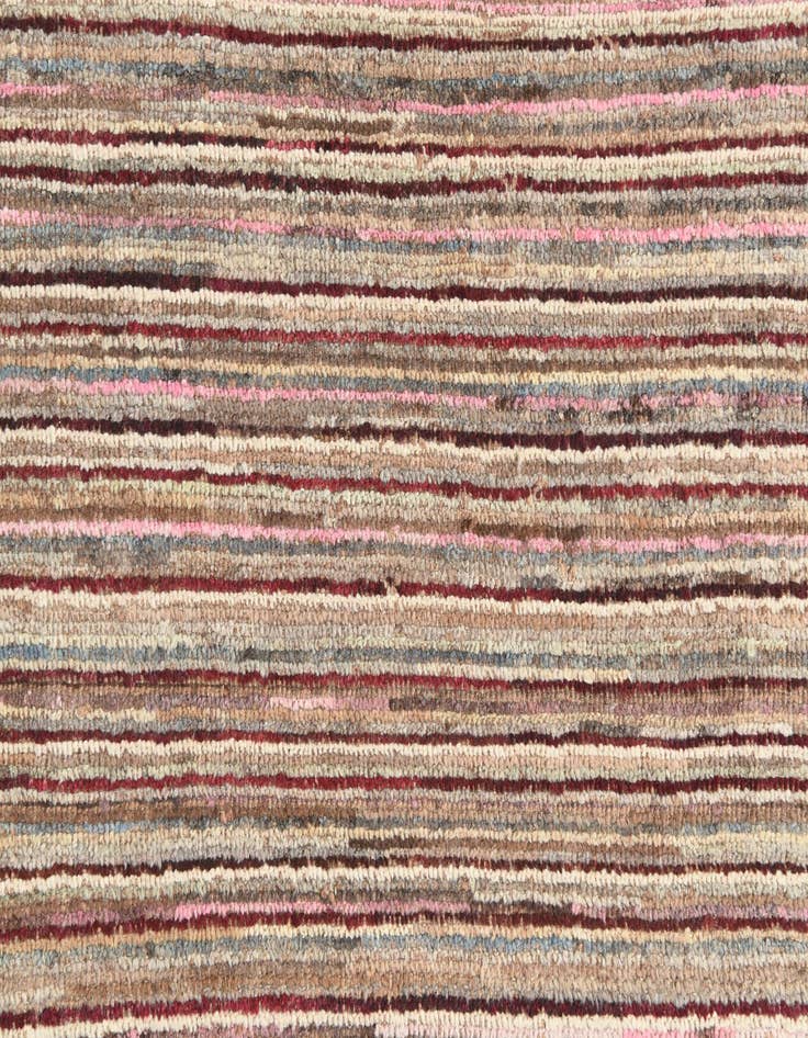 Detail image of  5' x 8'  Hand Knotted Modern Ziegler Rug