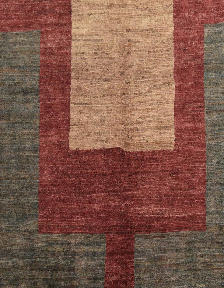 Detail image of  5' 7 x 7' 8  Hand Knotted Modern Ziegler Rug