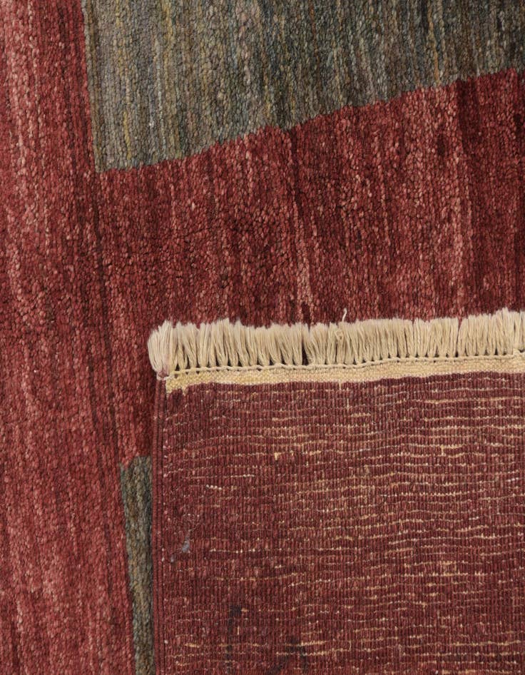 Detail image of  5' 7 x 7' 8  Hand Knotted Modern Ziegler Rug