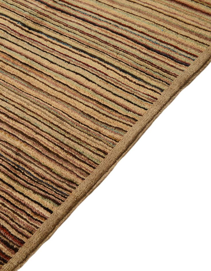 Detail image of  3' 4 x 4' 11  Hand Knotted Modern Ziegler Rug