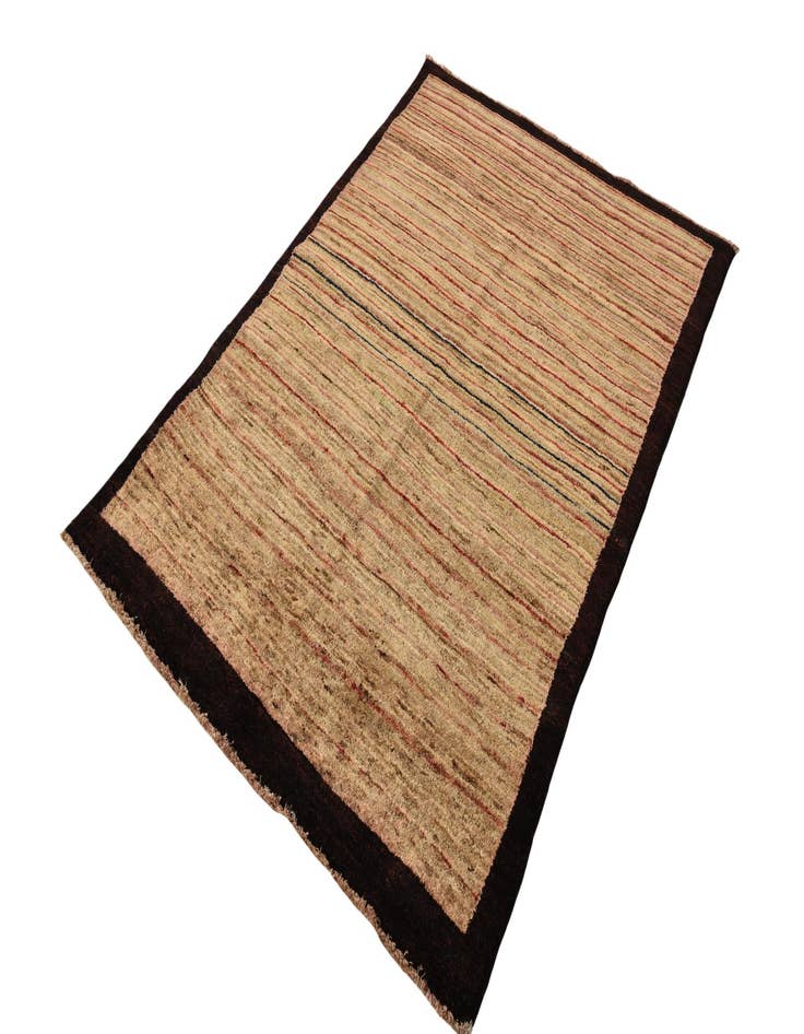 Detail image of  3' 3 x 4' 10  Hand Knotted Modern Ziegler Rug