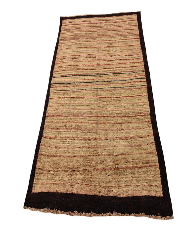 Detail image of  3' 3 x 4' 10  Hand Knotted Modern Ziegler Rug