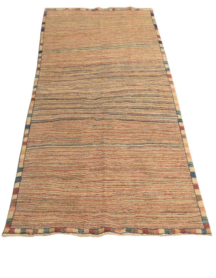 Detail image of  4' 10 x 6' 5  Hand Knotted Modern Ziegler Rug