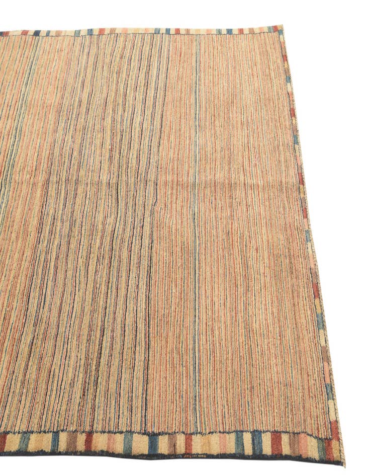 Detail image of  4' 10 x 6' 5  Hand Knotted Modern Ziegler Rug