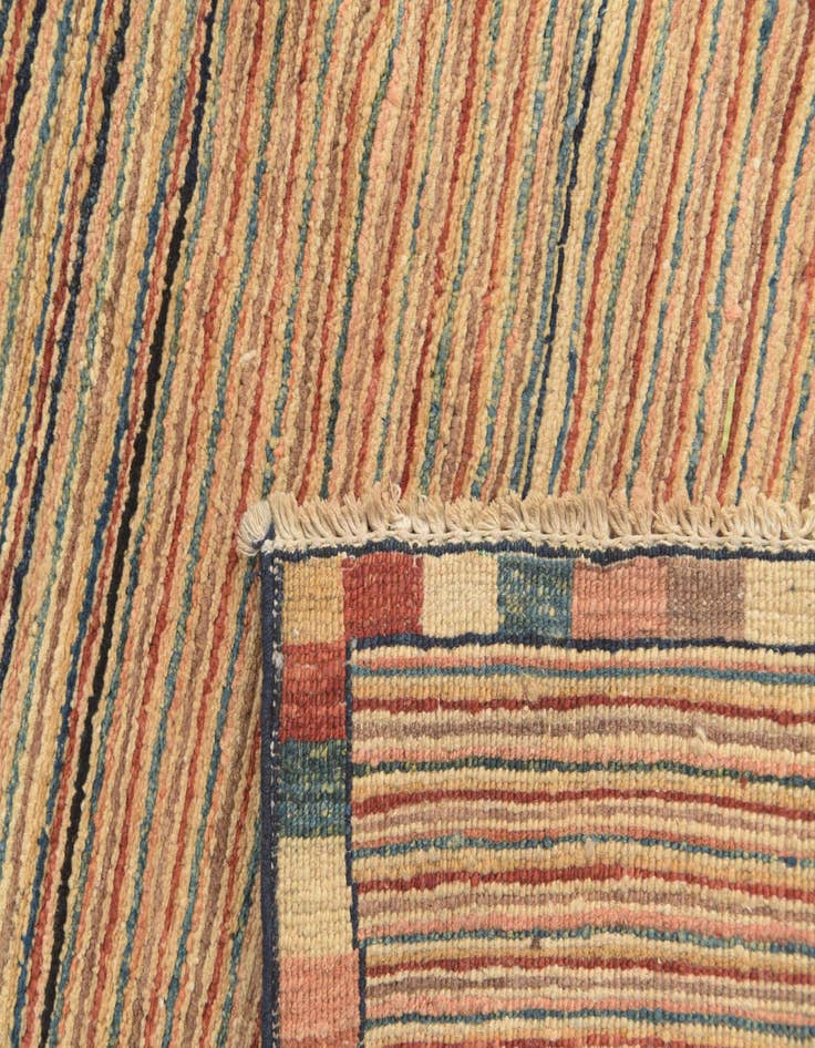 Detail image of  4' 10 x 6' 5  Hand Knotted Modern Ziegler Rug