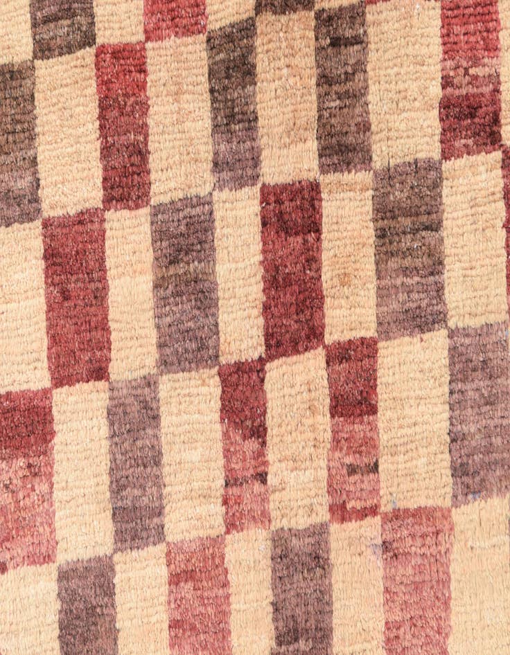 Detail image of  4' 1 x 6'  Hand Knotted Modern Ziegler Rug