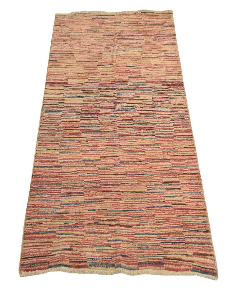 Detail image of  3' 5 x 4' 10  Hand Knotted Modern Ziegler Rug