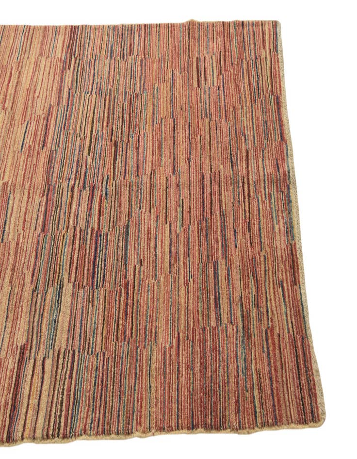 Detail image of  3' 5 x 4' 10  Hand Knotted Modern Ziegler Rug