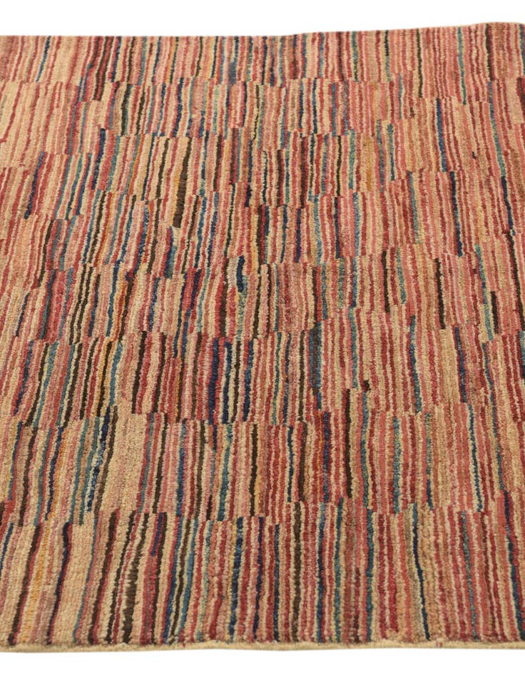 Detail image of  3' 5 x 4' 10  Hand Knotted Modern Ziegler Rug