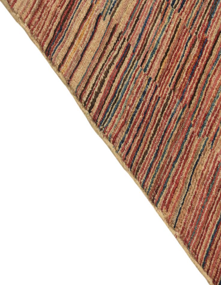 Detail image of  3' 5 x 4' 10  Hand Knotted Modern Ziegler Rug