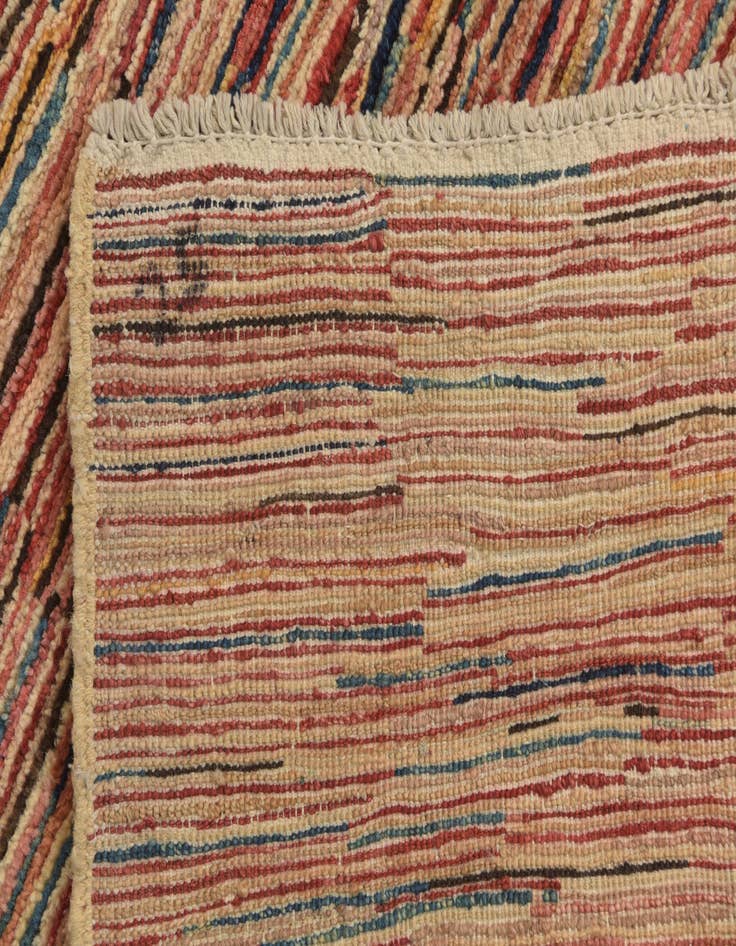 Detail image of  3' 5 x 4' 10  Hand Knotted Modern Ziegler Rug