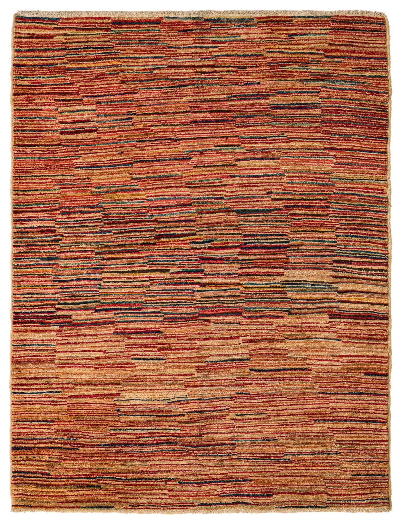 Primary image 3' 5 x 4' 10 Hand Knotted Modern Ziegler Rug