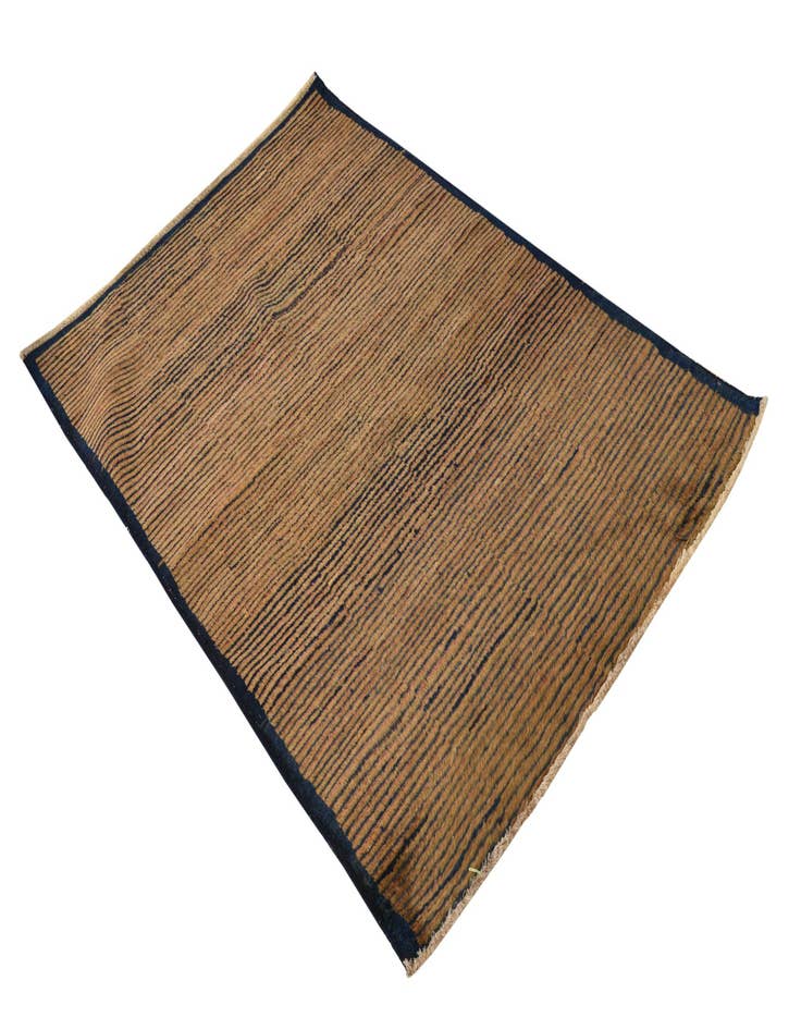 Detail image of  3' 2 x 4' 10  Hand Knotted Modern Ziegler Rug