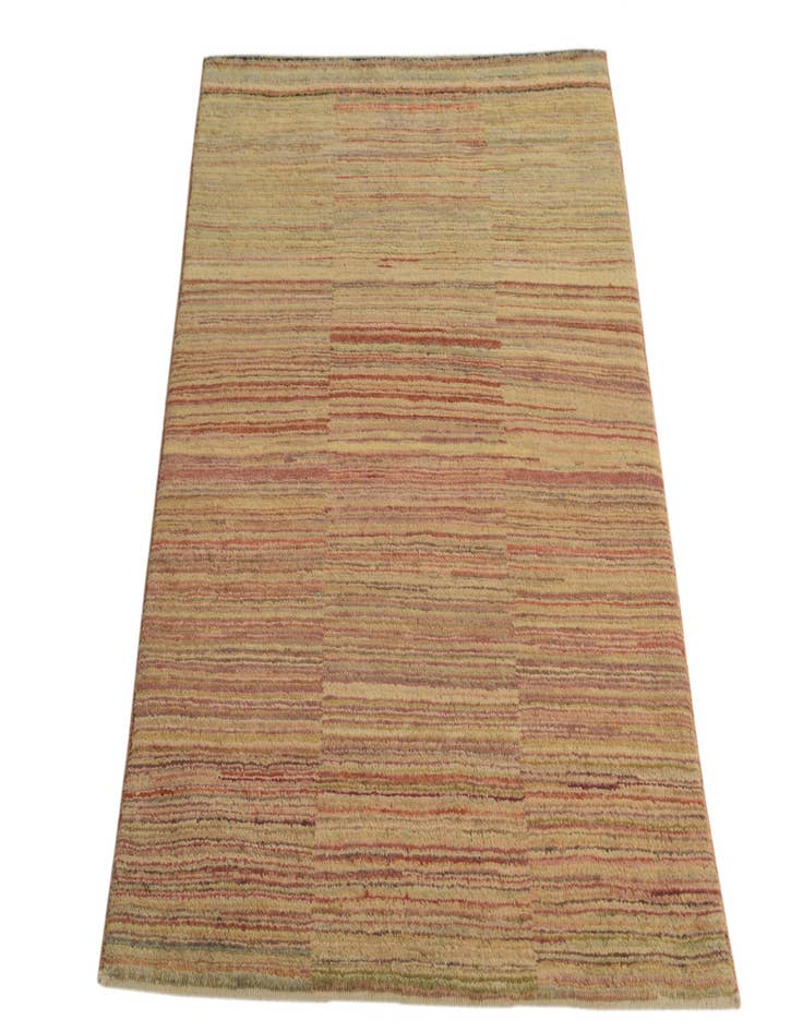 Detail image of  3' x 4' 2  Hand Knotted Modern Ziegler Rug