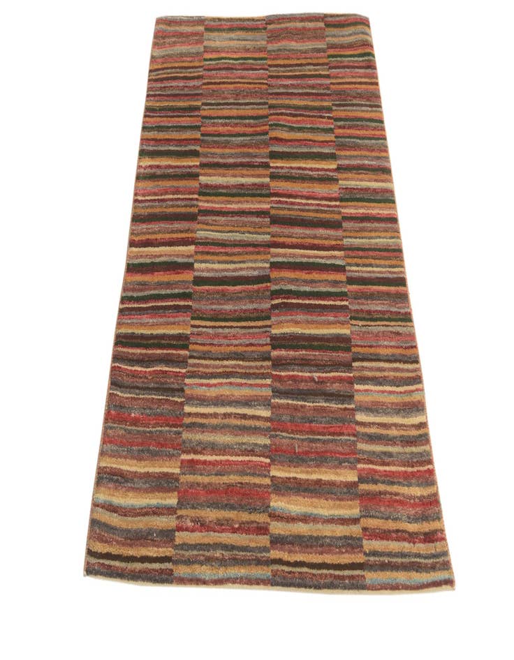 Detail image of  3' 1 x 5'  Hand Knotted Modern Ziegler Rug