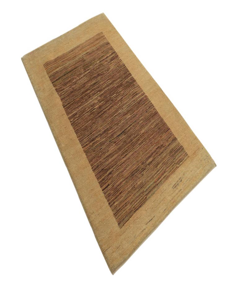 Detail image of  3' 1 x 5' 1  Hand Knotted Modern Ziegler Rug