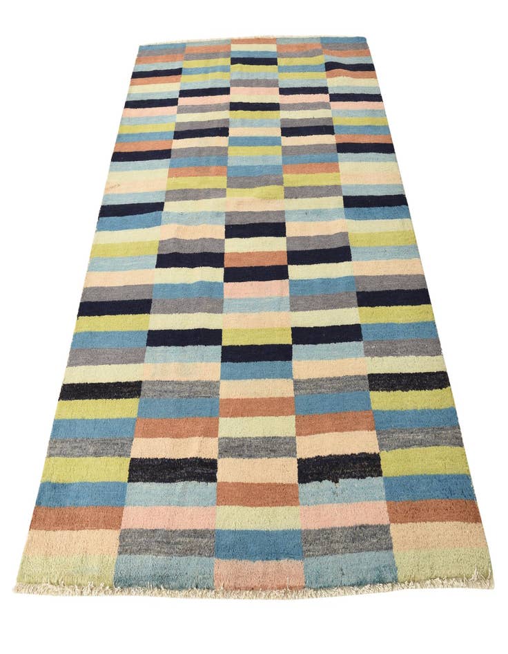 Detail image of  5' 5 x 7' 3  Hand Knotted Modern Ziegler Rug