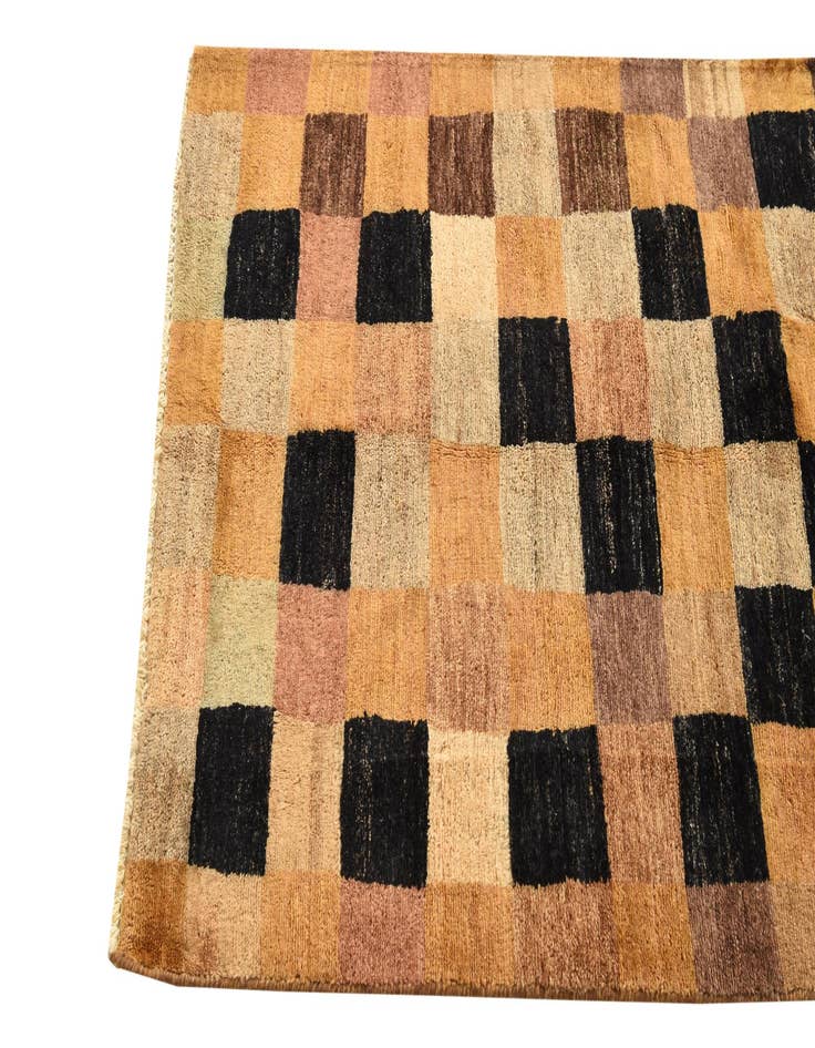 Detail image of  2' 7 x 4'  Hand Knotted Modern Ziegler Rug