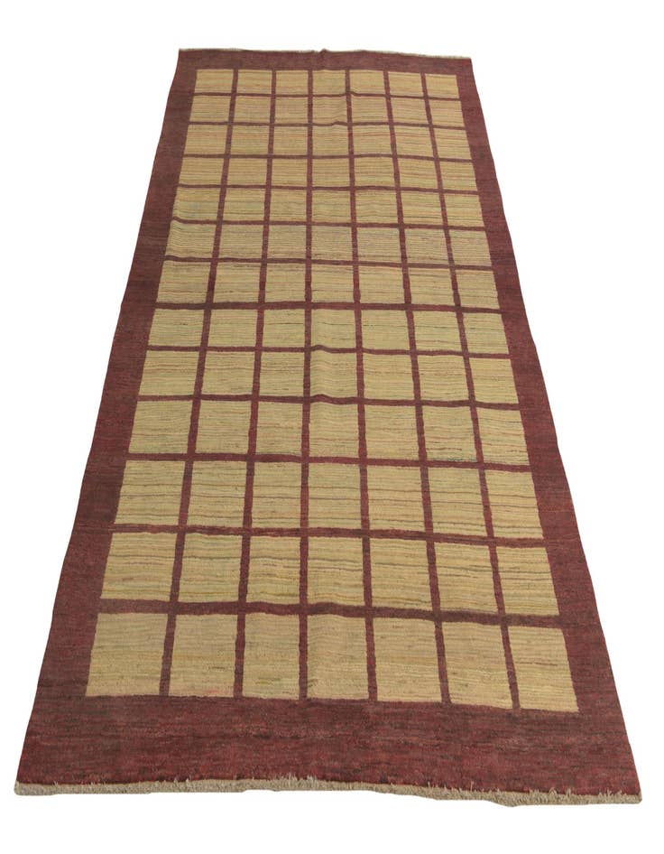 Detail image of  5' 10 x 9'  Hand Knotted Modern Ziegler Oriental Rug