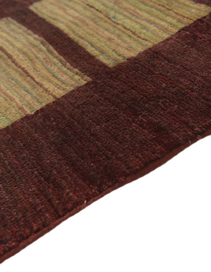 Detail image of  5' 10 x 9'  Hand Knotted Modern Ziegler Oriental Rug