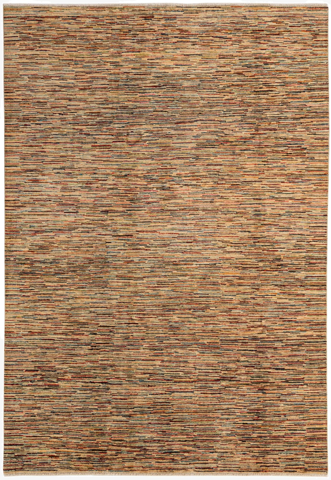  6' 8 x 9' 7  Hand Knotted Modern Ziegler Rug