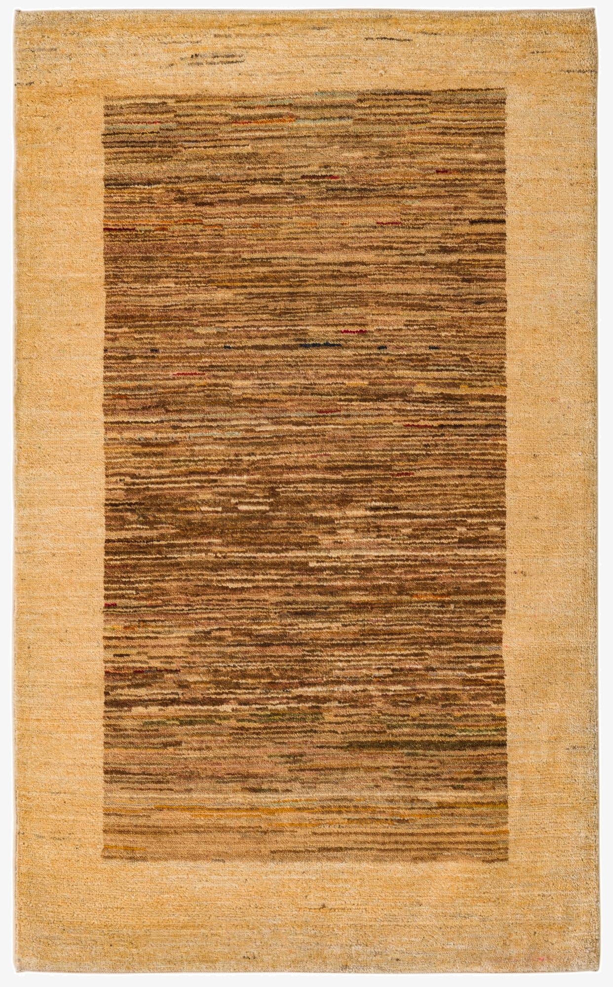  3' 1 x 5' 1  Hand Knotted Modern Ziegler Rug