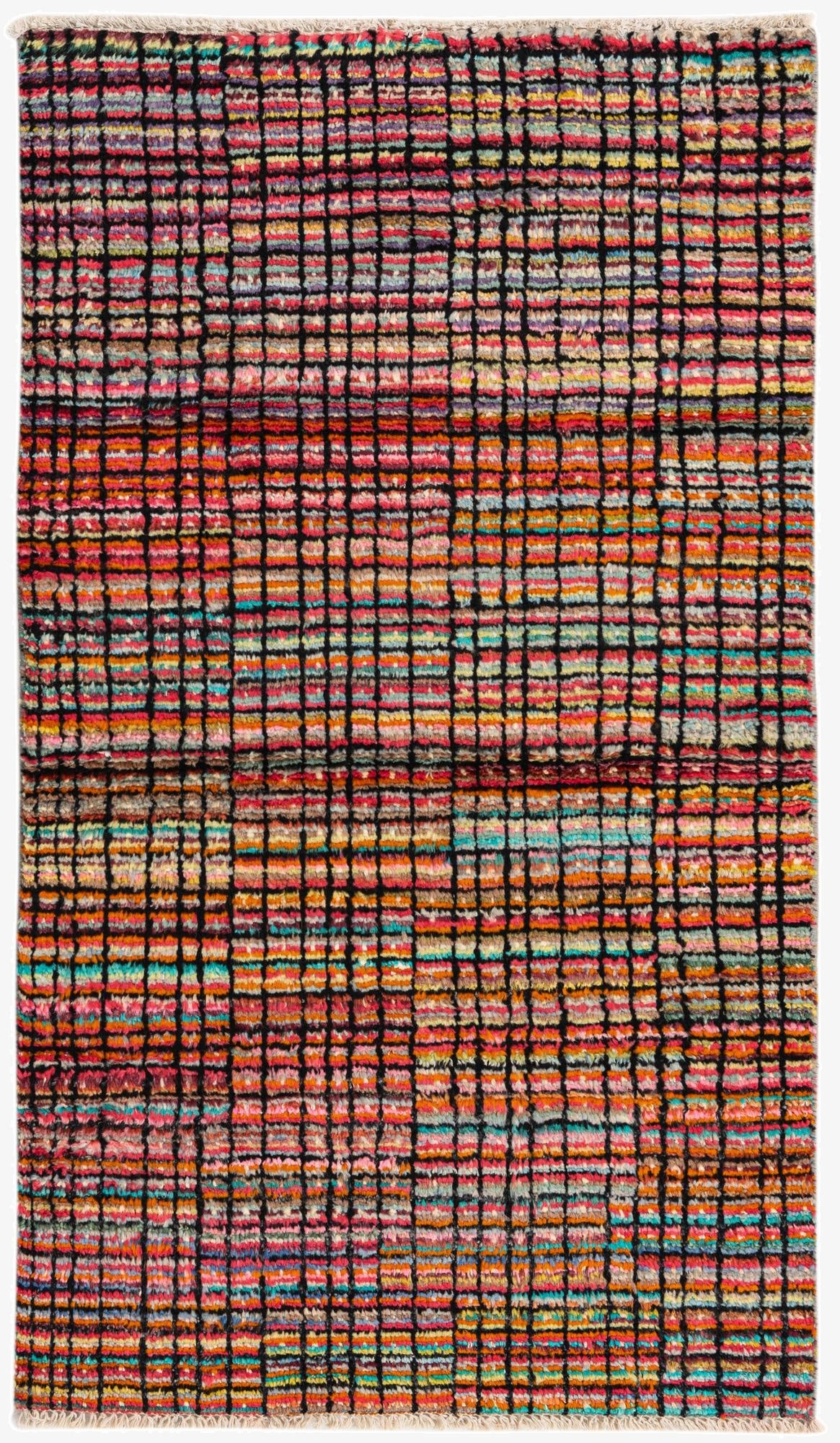  2' 10 x 5' 2  Hand Knotted Modern Ziegler Rug