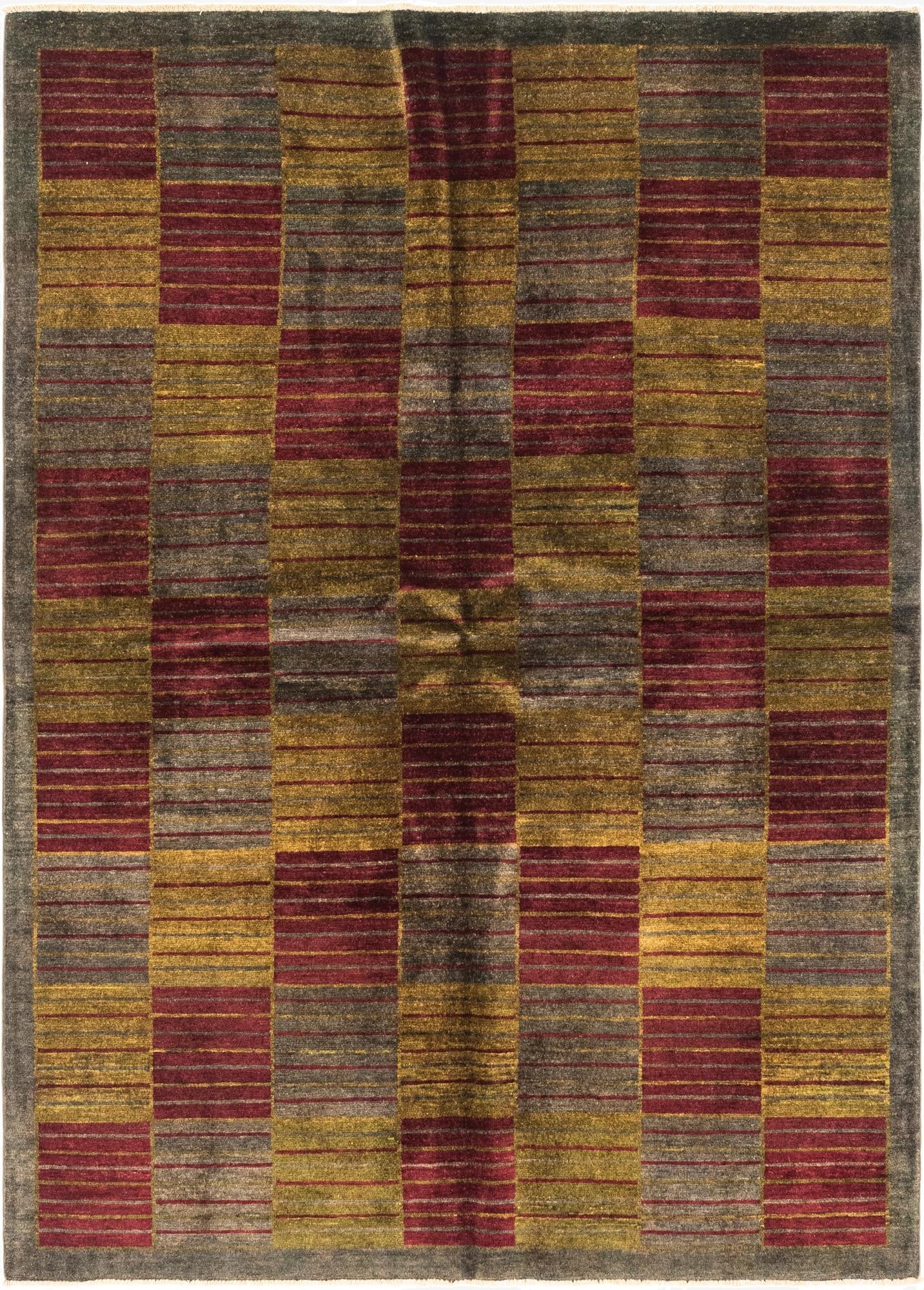  5' 8 x 7' 10  Hand Knotted Modern Ziegler Rug