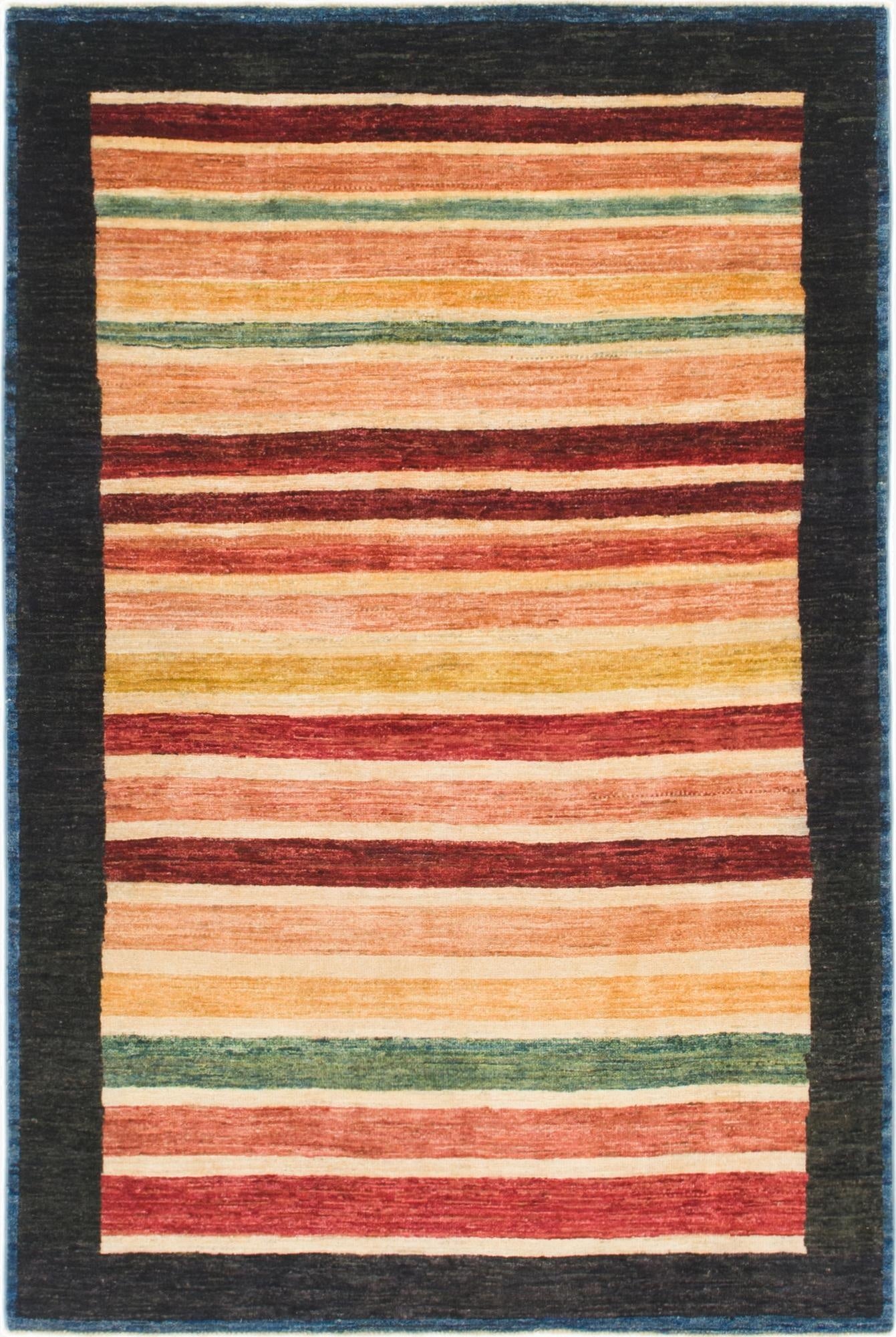  4' x 6'  Hand Knotted Modern Ziegler Rug