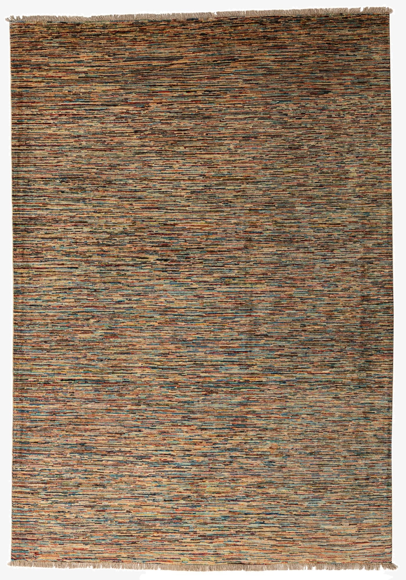  6' 9 x 9' 8  Hand Knotted Modern Ziegler Rug