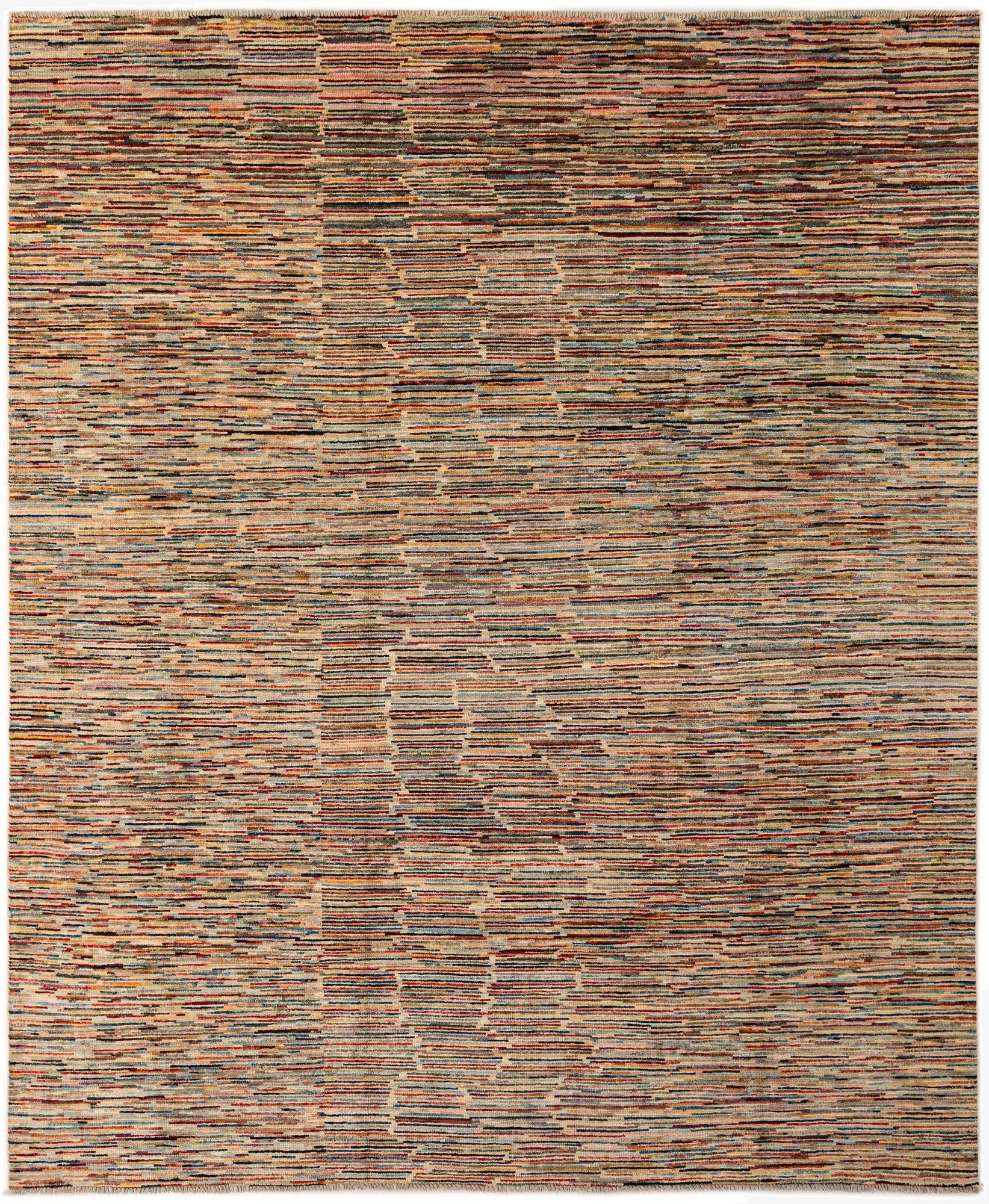  8' 1 x 9' 8  Hand Knotted Modern Ziegler Wool Rug
