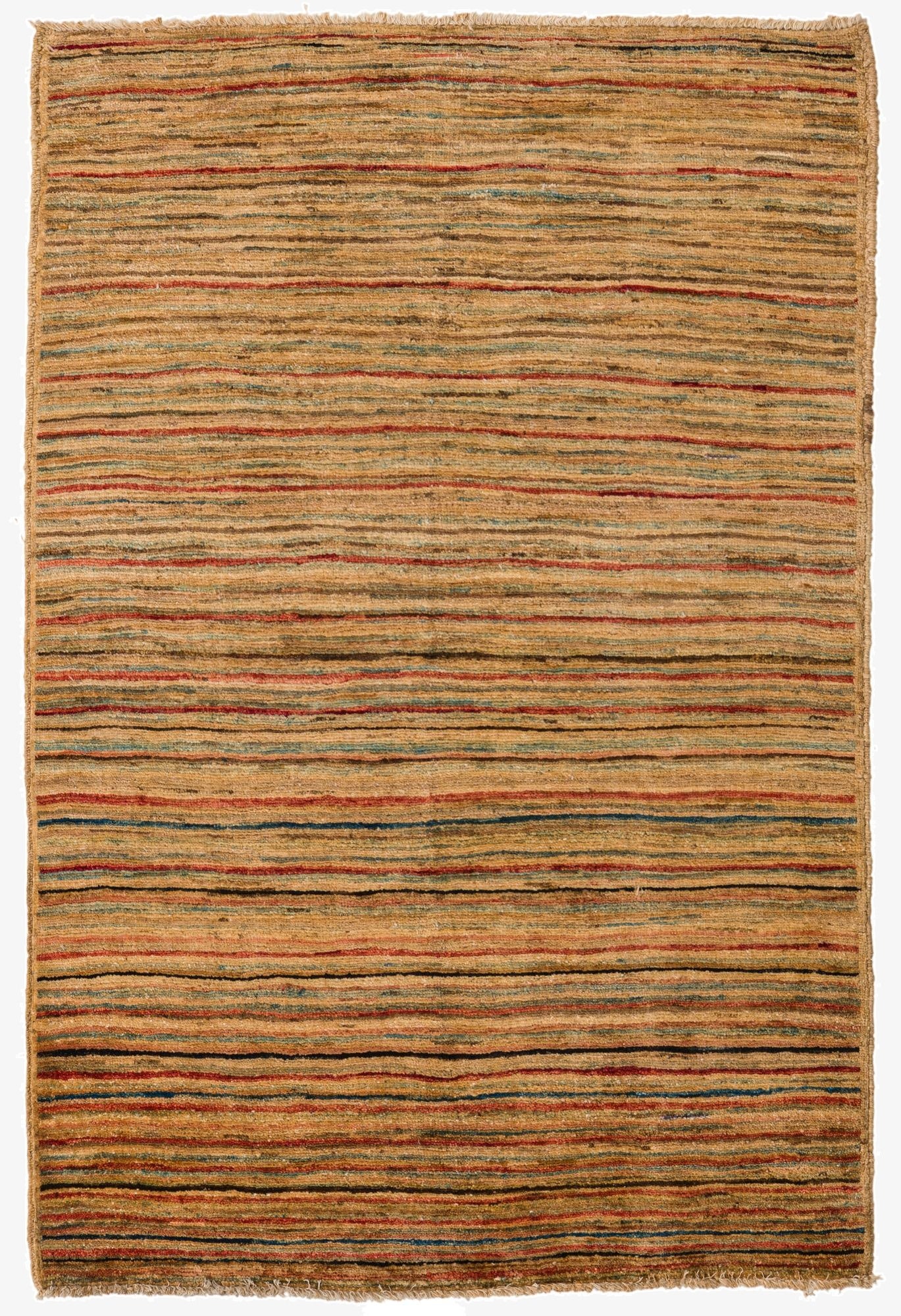  3' 2 x 4' 10  Hand Knotted Modern Ziegler Rug