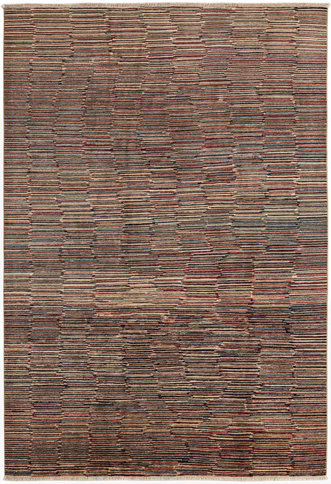  6' 7 x 9' 8  Hand Knotted Modern Ziegler Rug